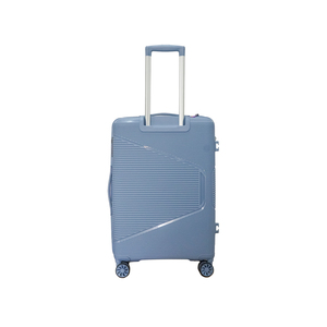 Valise de voyage légère et élégante en PP de qualité supérieure, coque rigide durable, serrure TSA, roulettes pivotantes à 360°, chargement USB - Product Image 3