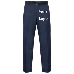 Pantalones formales de diseño personalizado para hombre, pantalones elásticos de cintura media de alta calidad, servicio OEM con impresión de logotipo personalizado de BD - Product Image 5