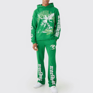 Suministro Directo de Fábrica, Chándal Deportivo Estampado para Hombre, Estilo Nuevo, de Alta Calidad, Color Personalizado, Traje Deportivo con Diseño Gráfico - Product Image 1