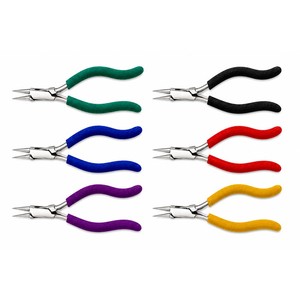 Round <b>Nose</b> Pliers 135mm Bent Handle Precision Jewelry Making Tool ZetomedPro - Product Image 3