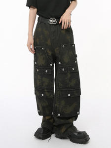 Pantalons baggy hip-hop, pantalons de skate surdimensionnés, vente en gros de streetwear - Product Image 2