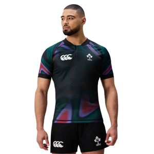 Wholesale Custom Sublimated Stretch Polyester Fabric Team Jersey Sets Crew Neck Rugby Uniform Short Club Custom Team <b>Name</b>/Number - Product Image 4