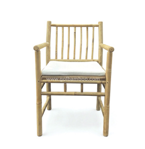 GOLcompany Traditional Style Bamboo Folding Chair <b>for</b> Home Apartment or Outdoor Use <b>Foldable</b> Dining Room Furniture Multi-color - Product Image 4