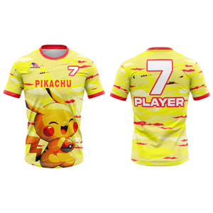 Comfortable Breathable Anti-Bacterial Quick Dry Mesh Fabric Flag Football Uniform Set with Front Logo <b>Sublimated</b> Printing OEM - Product Image 3