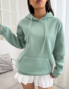 Sweat à capuche imprimé personnalisé pour les femmes vente en gros de pulls athlétiques et décontractés pour femmes ensembles deux pièces sweats et sweats à capuche pour femmes - Product Image 4