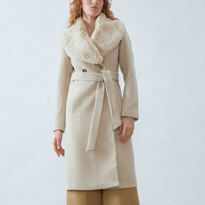 Manteau long décontracté pour femme, confortable et chaud, vêtement d'extérieur d'hiver, élégant et tendance, vente en gros, manteau long pour femme, respirant - Product Image 1
