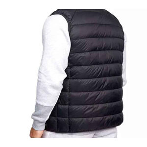 Gilet matelassé unisexe personnalisé en toile imperméable et respirante de haute qualité pour homme et femme – Hiver - Product Image 6