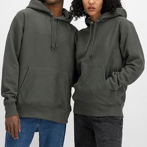 Oversized Full <b>Zip</b> <b>up</b> Hoodie Custom Mens Hoodie 500 Gsm Blank Heavyweight Oversized French Terry Drop Shoulder <b>Cropped</b> Customize - Product Image 2