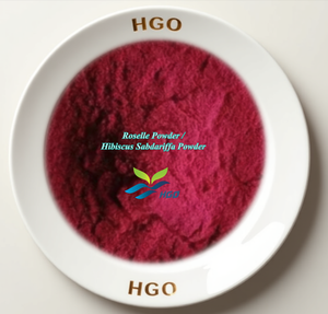 Suministro directo de fábrica HGO Pure Natural Roselle Powder / Hibiscus Sabdariffa Powder Herbal (polvo de frutas o verduras) - Product Image 1