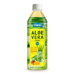 น้ำผลไม้ผสมว่านหางจระเข้ 500 มล. ไขมันต่ำ 100% รสสับปะรด เสาวรส มะม่วง มะพร้าว 10 บริกซ์ ขวด คว่ำเขย่าก่อนดื่ม - Product Image 3