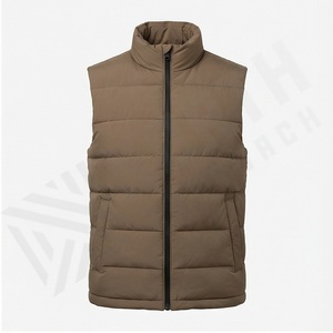 OEM Veste à bulles sans manches au design personnalisé Vêtements d'extérieur d'hiver Vestes pour femmes Gilet bouffant avec logo personnalisé Mode masculine - Product Image 2