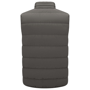 Chaleco Acolchado de Forro Polar con Cuello Alto Color Borgoña para Hombre, Marca GENERSA SPORTS, Cierre de Cremallera, Resistente al Viento, Secado Rápido, Transpirable, Informal, para Invierno - Product Image 6