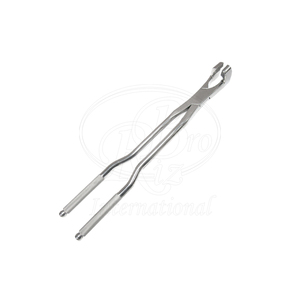 คีมถอนฟันม้าแบบฟันหยัก สแตนเลส ขนาด 22 นิ้ว เครื่องมือถอนฟันสำหรับสัตว์ - Product Image 4