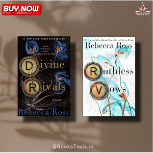 Divine Rivals + Ruthless Vows (2 <b>Books</b>) (Letters of Enchantment) by Author Rebecca Ross <b>Paperback</b> Custom Softcover <b>Book</b> Printing - Product Image 3