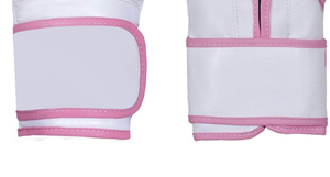 Gants de boxe de compétition haut de gamme pour la protection des mains, avec design floral personnalisé et sangles réglables - Product Image 5