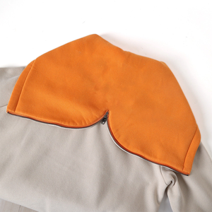Sudadera con Capucha Personalizada de la Universidad de Lincoln, Sudadera Universitaria con Contraste de Color Neutro y Aplique de Logotipo Personalizado para Hombre - Product Image 4