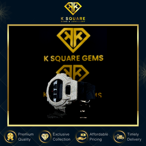 Montre automatique en acier inoxydable de luxe de qualité supérieure, résistante à l'eau, avec mouvement à quartz, diamants et cristal saphir, unisexe - Product Image 4