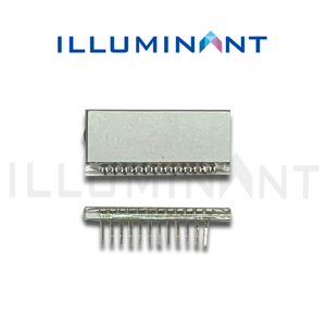 Connecteur de broche d'éclairage personnalisé pour écran LCD mono 6 heures TN positif 26,65x8 mm 1/4 Duty Transflectif -30~85 ° C - Product Image 4