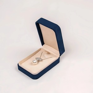 Velvet Bangle Jewelry <b>Box</b> Custom Logo <b>Bracelet</b> Case Travel Storage Organizer <b>for</b> Necklace <b>Gift</b> Packaging - Product Image 3