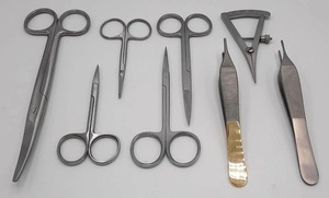 ชุดเครื่องมือผ่าตัดเปลือกตาสำหรับศัลยกรรมตกแต่งตาแบบไมโคร จำนวน 8 ชิ้น ทำจากสแตนเลสสตีล ได้รับการรับรองมาตรฐาน CE - Product Image 6