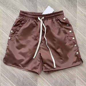 Conjunto de Chaqueta Cortavientos y Pantalones Cortos de Nailon Negro con Estampado Personalizado Unisex, Diseño 2 en 1 Antibacterial, Personalización de Marca de Alta Calidad - Product Image 3