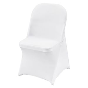 Coprisedie Universali in Spandex Pieghevoli, Metallizzati, Rimovibili, Lavabili, Protettivi, Elasticizzati per Matrimoni e Feste - Product Image 1