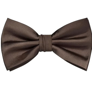 Ensemble de nœuds papillon père-fils en polyester doux, 15 couleurs unies, couleur personnalisée, nœud papillon décontracté pour homme et garçon, accessoire de mariage - Product Image 1