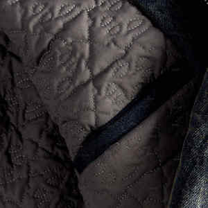 Chaqueta de hombre Nesta Sports Manufacturer, estilo vintage, oversize, tie-dye, gris oscuro, de alta calidad, con lavado ácido, gruesa, con cierre de cremallera. - Product Image 5