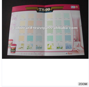 แคตตาล็อกสีสีน้ำอะคริลิคเรนโบว์พร้อมแผนภูมิสี  ของขวัญส่งเสริมการขาย  กระดาษอาร์ตออกแบบเองสำหรับโปรโมชั่น - Product Image 2