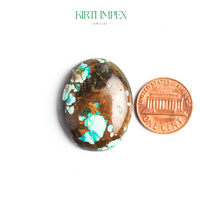 Prix de gros exclusif naturel 100% Bao Canyon Turquoise Cabochon multi forme pierre précieuse semi-précieuse en vrac pour la fabrication de bijoux