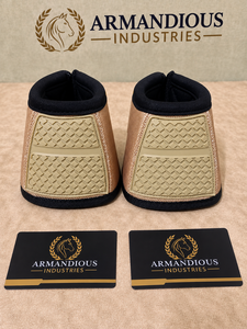 Premium No Turn Overreach Bell <b>Boots</b> Reinforced Horse Hoof Protection <b>Boots</b> for Equestrian Performance Riding - Product Image 4