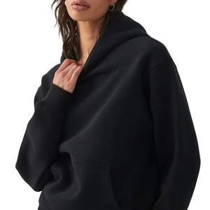 Sweat-shirt à capuche oversize personnalisé pour femme, en molleton de coton premium, style streetwear, vente en gros usine - Product Image 4