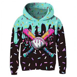 Sweat-shirt à capuche personnalisé pour garçons, sublimé, hiver, décontracté, respirant, coton et élasthanne, pull-over, logo personnalisé - Product Image 2
