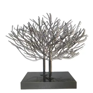 Glanzend Metalen Boom Sculptuur Voor Decoratie Fancy Beste Kwaliteit Fancy Sculptuur