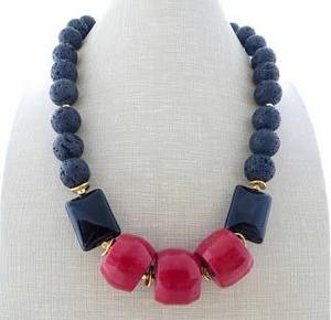 Collar de Moda con Cuentas de Resina y Madera Hecho a Mano, Diseño Personalizado Unisex, Accesorio de Joyería para Fiestas - Product Image 5