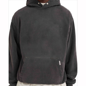 Hoodie de luxe surdimensionné pour homme, personnalisé, en molleton épais, en polyester/coton tricoté, avec faible MOQ, service OEM en gros - Product Image 1