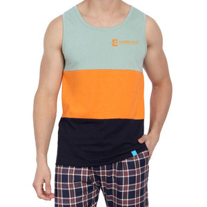 Men's Basic Sleeveless Cotton Tank <b>Top</b> Comfortable Lightweight Summer Gym Workout Casual Vest Wholesale Supplier - Product Image 1