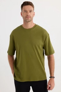 Premium Casual <b>Tee</b> with Boxy Silhouette Vintage Inspired <b>Graphic</b> Print Relaxed Shape Short Sleeves Oversized T Shirt Top - Product Image 5