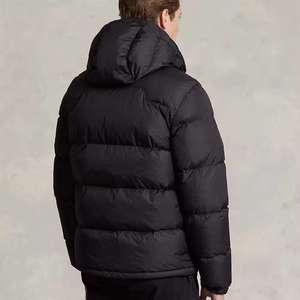 Meilleur prix, toutes les couleurs disponibles, veste d'hiver à capuche rembourrée coupe-vent pour homme, personnalisable, en toile de haute qualité - Product Image 2