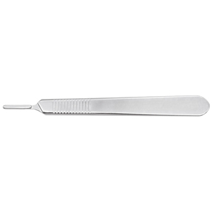 # 3 mangos para bisturí de 5 pulgadas (12.5 cm), mango para cuchillo quirúrgico para hojas Bard-Parker No. Herramienta de Cirugía Plástica 10, 11, 12 y 15 de Vaslcare - Product Image 1