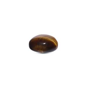 Natural Tiger Eye 8.5 Carat Pear Cabochon Loose Gemstone 12mm for Fine Jewelry - Product Image 3