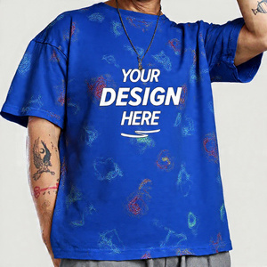 Camisetas de alta calidad con estampado serigráfico, camisetas extragrandes con estampado serigráfico, camisetas con hombros caídos y estampado serigráfico para hombres, camisetas estampadas para niños. - Product Image 4