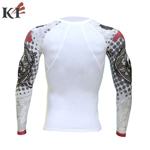 KEVEN IMPEX Rashguard Adulte Personnalisé Unisexe avec Logo, Vêtement de Sport en Néoprène Sans Manches Respirant, Logo Avant, Modèle KI-CS-9808 USA - Product Image 5