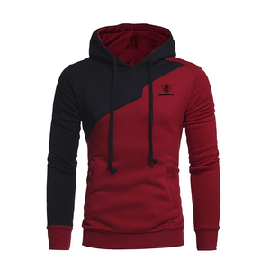 Men's Gray <b>Hooded</b> <b>Zip</b>-Up Sweatshirt Slim Fit Breathable Knitted Polyester Casual Autumn Wear Front Logo Design - Product Image 2