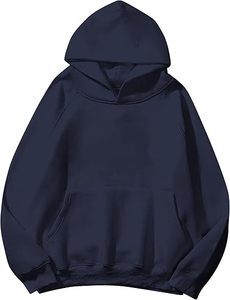 Sweat à capuche pour homme, style streetwear, 100% coton, tissu tricoté respirant, coupe ample, poche avant, logo personnalisable - Product Image 2