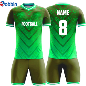 Uniformes de Fútbol Personalizados Unisex, Camisetas de Fútbol Transpirables de Secado Rápido con Cuello en V, Manga Corta, Sublimadas, Ropa Deportiva de Poliéster - Product Image 3