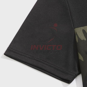Conjunto de camiseta y pantalones cortos personalizados para hombre, tela transpirable, estilo moderno, colección de ropa informal de verano, conjunto de camiseta y pantalones cortos - Product Image 4