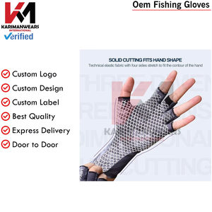 Bulk Production Fishing <b>Gloves</b> Lightweight Breathable Fishing Gear for Men <b>Women</b> Anglers Contract Manufacturing - Product Image 4