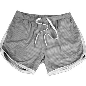 Shorts d'été personnalisés en maille pour hommes, vente en gros, respirants, décontractés, streetwear, bas de survêtement, vêtements alternatifs, usine - Product Image 3