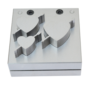 Juego de 3 Cortadores de Disco en Forma de Corazón Cupido, Herramientas de Acero Endurecido para Joyería, para Manualidades en Oro, Plata, Cobre, Latón y Metal |   GS589N-09 - Product Image 1